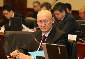 министр финансов РК Б. Жамишев. Фото с сайта www.site.kz