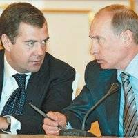 Путин сказал лишнее за Медведева 