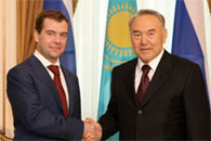 Главы Казахстана и России обсудили ход работы по принятию основополагающих документов Единого экономического пространства