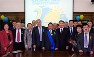 Казкосмос поздравил работников космической сферы с 20-летием Независимости Республики Казахстан
