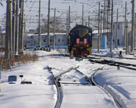 В Атырауской области возобновилось движение по железной дороге