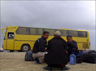 В Актюбинской области задержан еще один автобус с узбеками