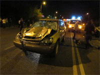 В Алматы 20-летний водитель сбил трех пешеходов с летальным исходом