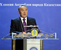 Президент Казахстана Нурсултан Назарбаев. Фото Казинформ