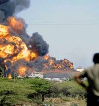 Пожар на НПЗ Амуай. Фото (с)AFP
