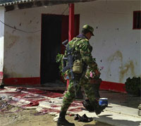 В Колумбии гангстеры наркомафии расстреляли на ферме девушку и девять мужчин