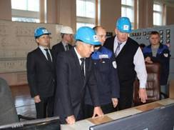 На Петропавловской ТЭЦ-2 с участием акима области запущен реконструированный котлоагрегат