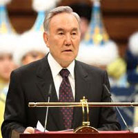 Назарбаев прибыл в Алматы для участия в боевом параде в "Отаре"