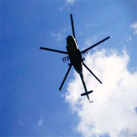 В Алматы полиция патрулирует дороги на вертолетах