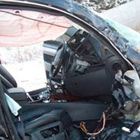 4 машины столкнулись на трассе Алматы-Екатеринбург, 1 человек погиб