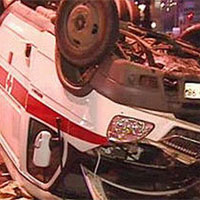 В Костанае сотрудники "скорой помощи" пострадали из-за пьяного водителя
