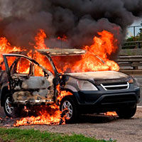 Описание: Описание: Описание: Описание: В Астане участились случаи возгорания автотранспорта