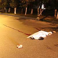 В Алматы водитель Мерседеса насмерть сбил девушку и пытался скрыться (фото)